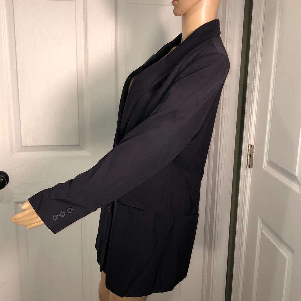 Chaus Navy Blazer. 8 - Picture 3 of 8